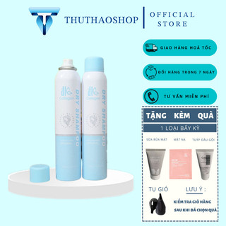 Dầu gội khô DL COLLAGEN 200ml Dưỡng tóc mềm mượt, tóc sạch bồng bềnh, vào nếp sau 5 giây - Dandelion
