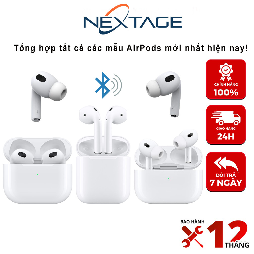 Tai Nghe Bluetooth Hổ Vằn A2/A3/Pro/Gen2 - Các Bản Cao Cấp Chính Hãng NEXTAGE, Mic Đàm Thoại, Tính Năng Đầy Đủ