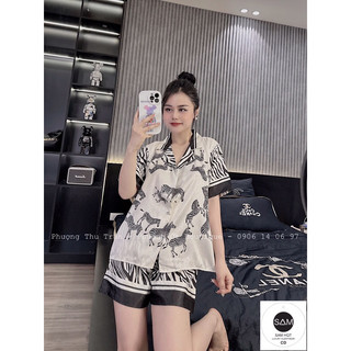Bộ lụa xước thiết kế( p5)