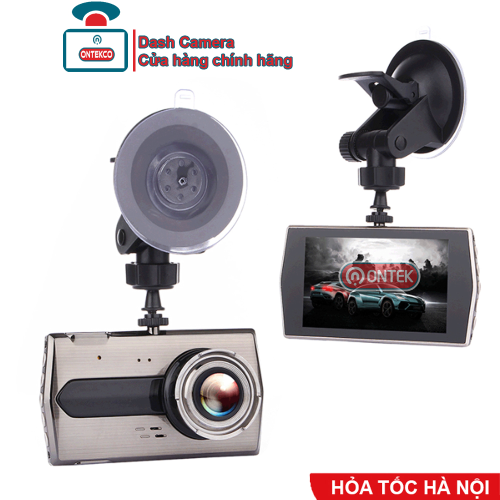 Camera hành trình ONTEKCO S16 màn hình 4 Inh, Tiếng Việt Chuẩn siêu nét 1296P