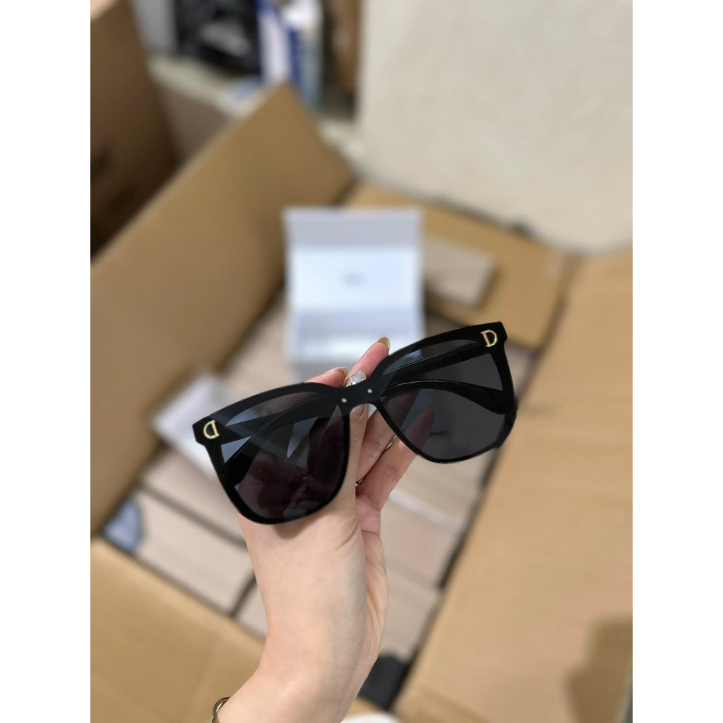 Kính mát thời trang chữ D phong cách retro cao cấp hot trend phù hợp nhiều dáng mặt chất liệu cao cấp