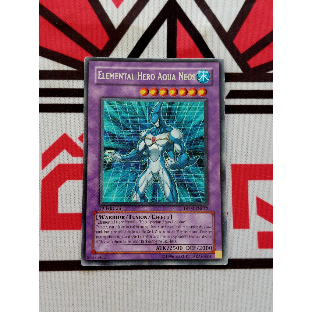 Thẻ Bài Mint90 Yugioh Monster Elemental Hero Aqua Neos - DP03-EN012 - Rare