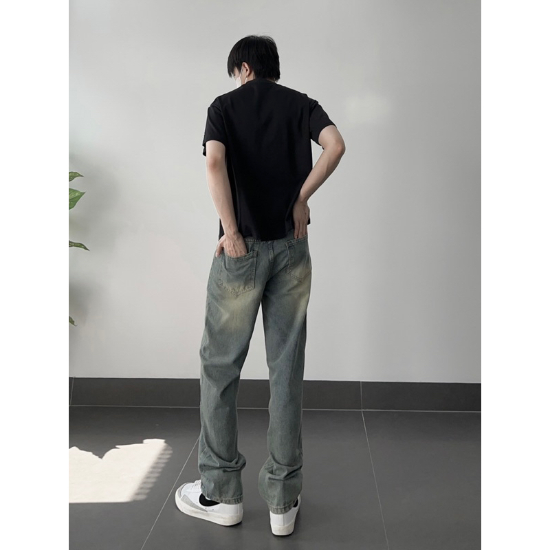 quần baggy jeans ống rộng unisex ms836 | BigBuy360 - bigbuy360.vn