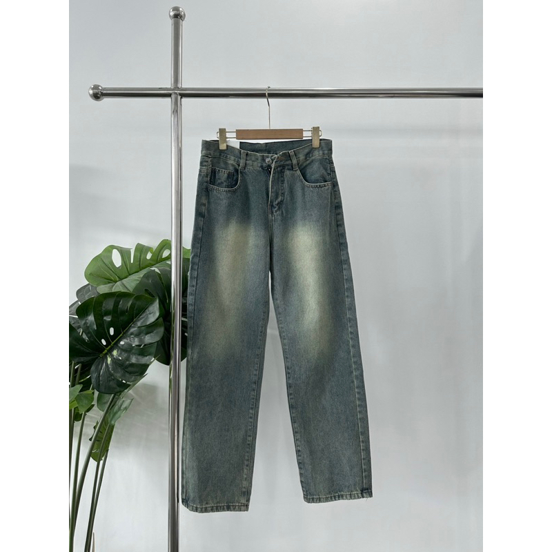 quần baggy jeans ống rộng unisex ms836 | BigBuy360 - bigbuy360.vn