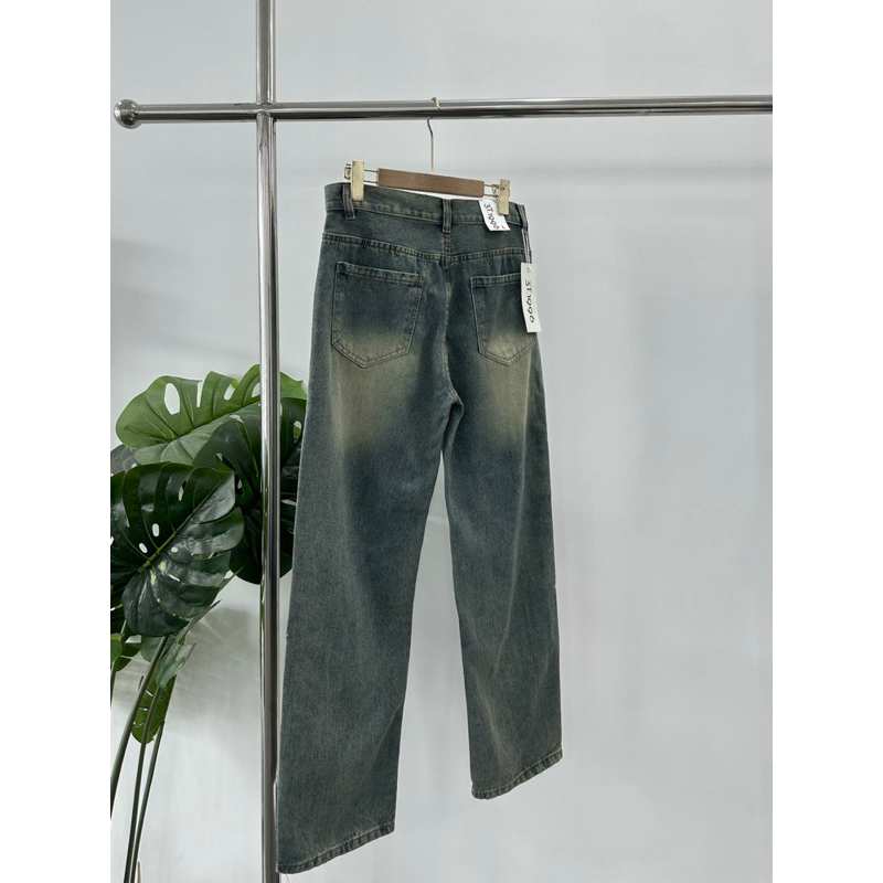quần baggy jeans ống rộng unisex ms836 | BigBuy360 - bigbuy360.vn