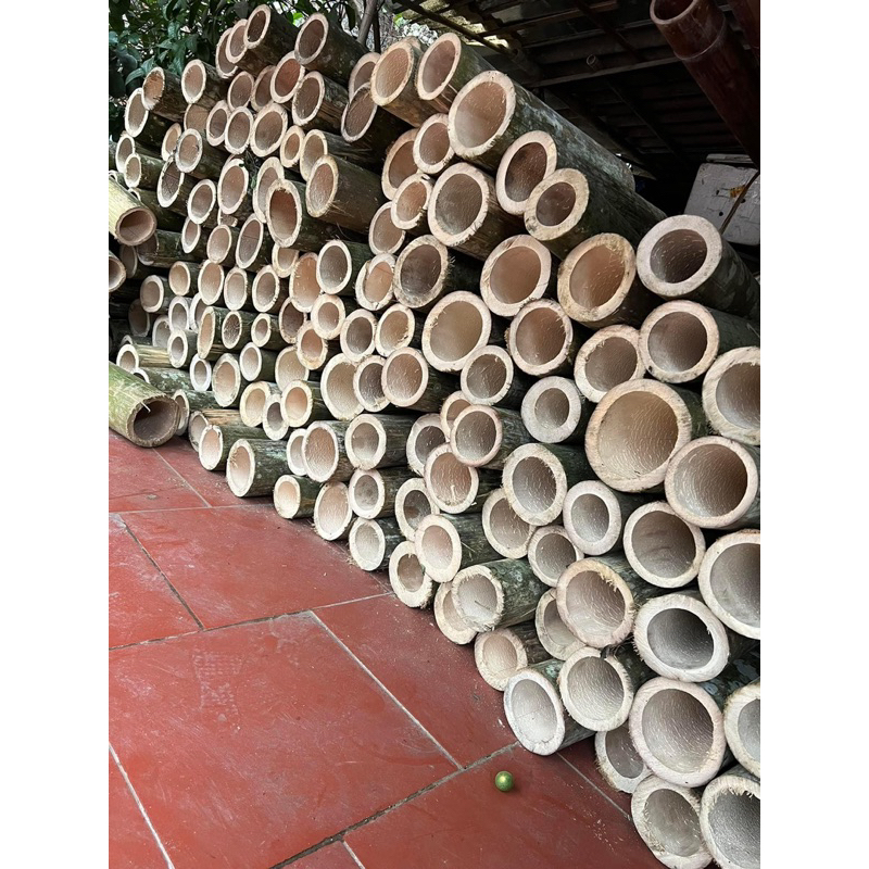 Thanh Tre Mộc Loại Già Làm Lồng Vuông Ảnh Thật