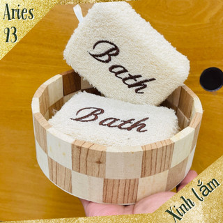 Bông tắm cotton mềm