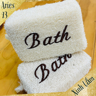 Bông tắm cotton mềm