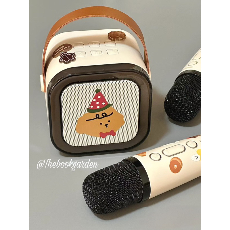 Loa bluetooth Mic Karaoke Kinyo có đèn LeD