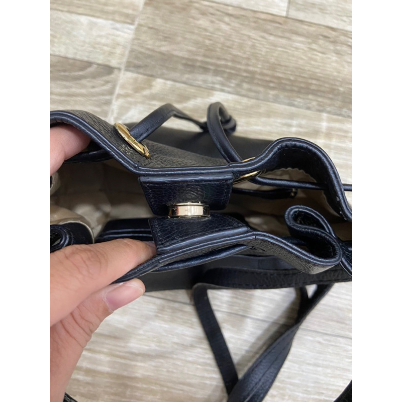 Túi si da thật bucket