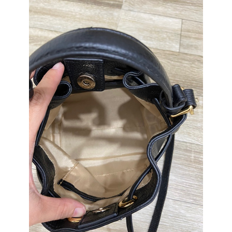 Túi si da thật bucket