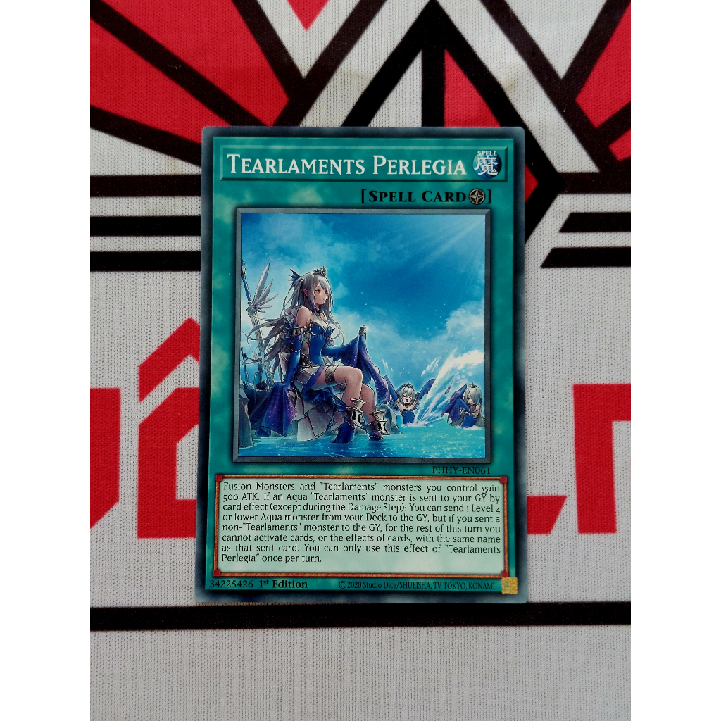 Thẻ Bài Yugioh Spell Tearlaments Perlegia - PHHY-EN061 - Common