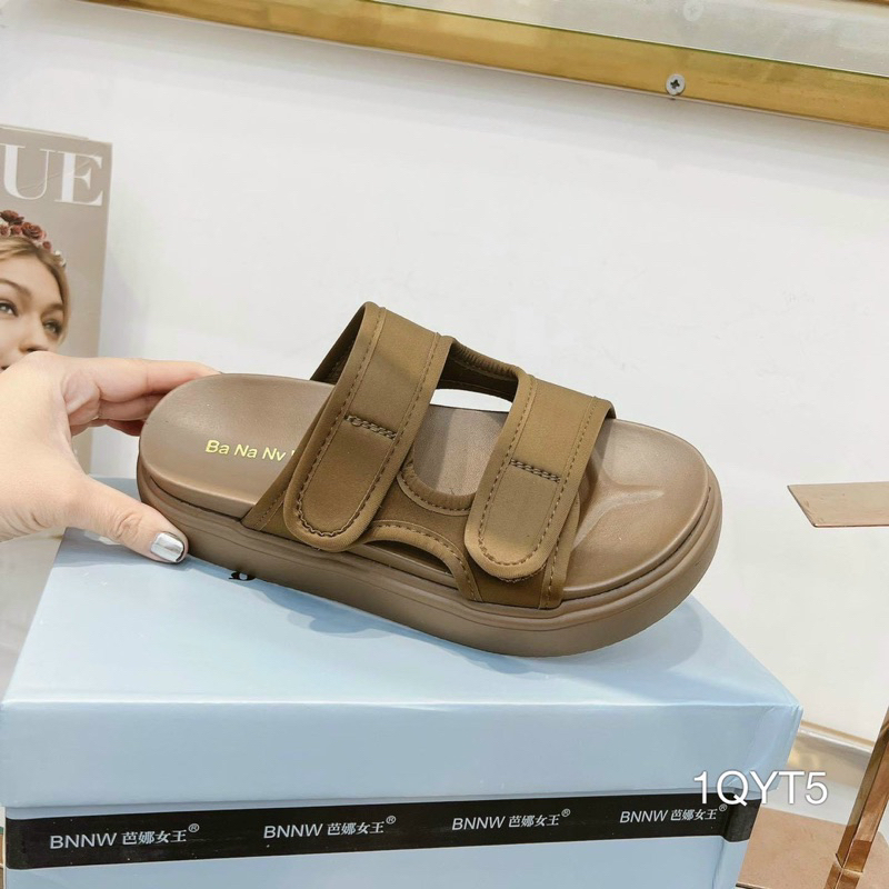 Dép Bánh Mì 2 Quai Dán Siêu Xinh Êm Đẹp