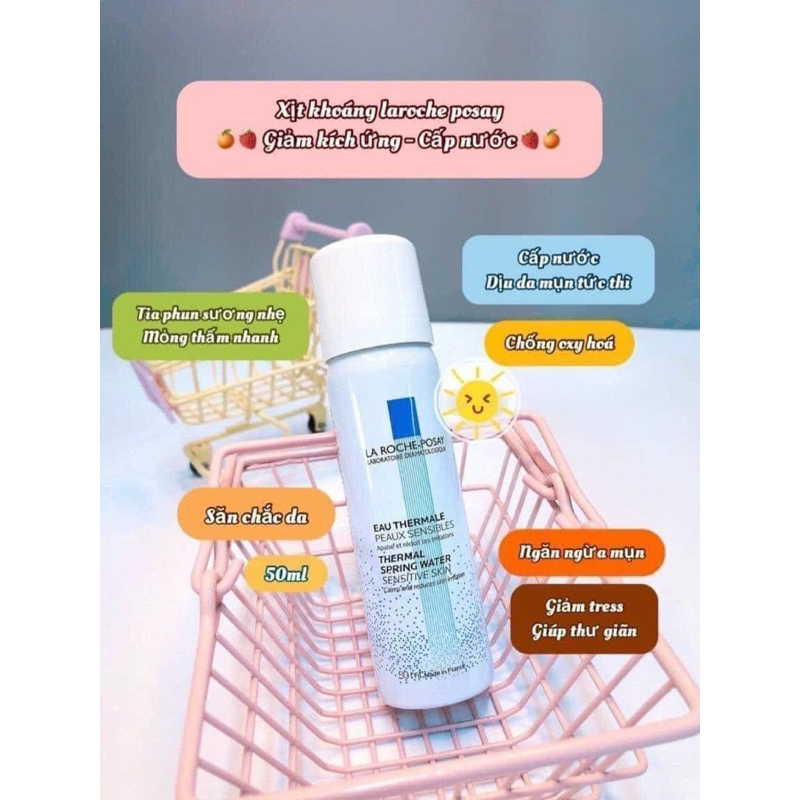 Xịt Khoáng La Roche Posay Thermal Spring Water 50ml