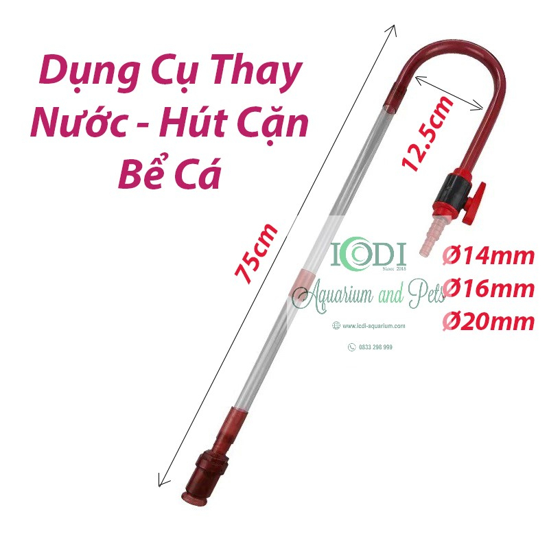 Dụng Cụ Thay Nước Hút Cặn Bể Cá