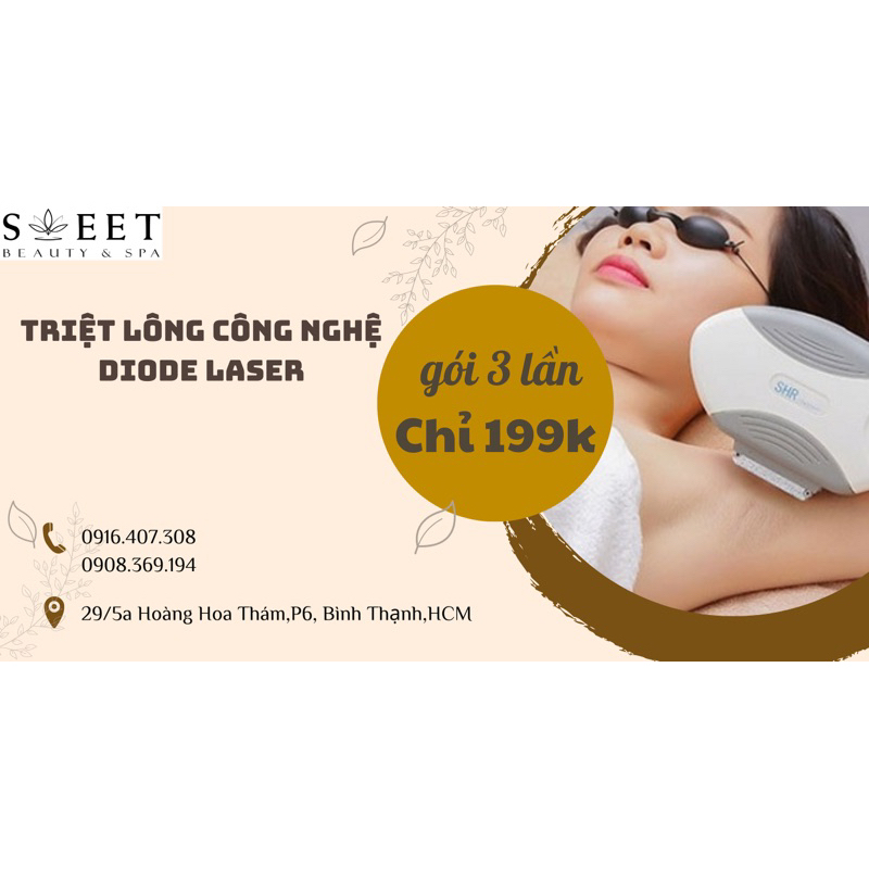 triệt lông với công nghệ Diode laser