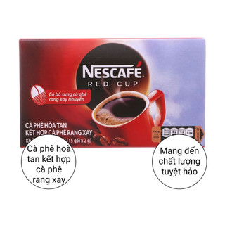 Cà phê đen nescafé red cup 30g