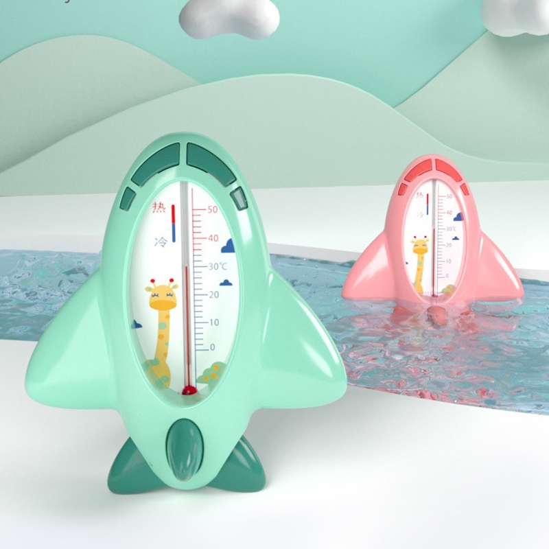 Nhiệt Kế Đo Nhiệt Độ Nước Tắm Cho Bé- Hình Máy bay - Hình Gấu - Hình Cá - GIAO Màu NGẪU NHIÊN