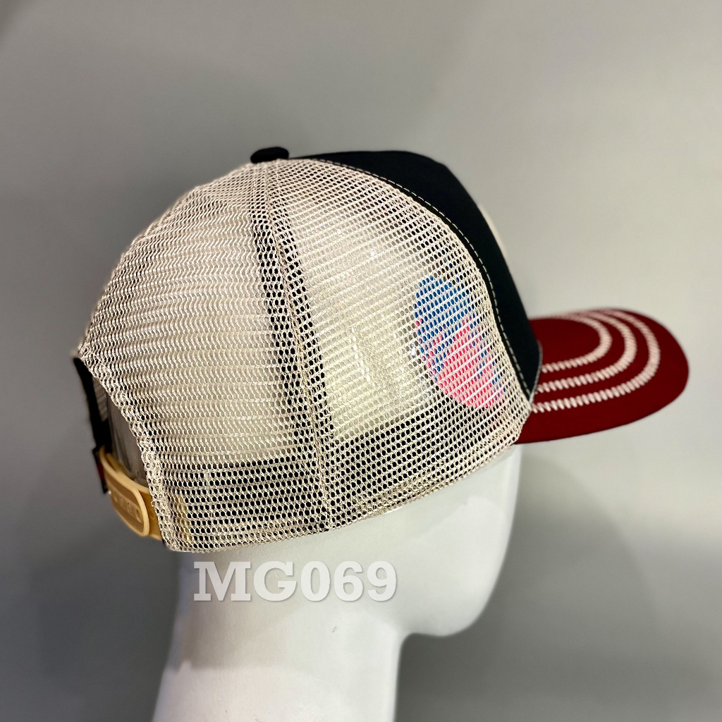 Nón kết Mũ lưỡi trai lưới thoáng khí Mesh Cap đại bàng nam nữ màu đen đỏ MG069