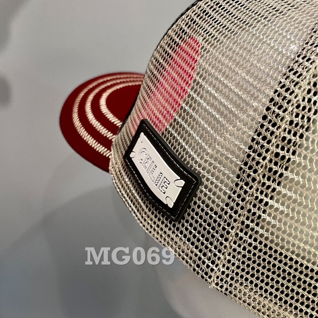 Nón kết Mũ lưỡi trai lưới thoáng khí Mesh Cap đại bàng nam nữ màu đen đỏ MG069