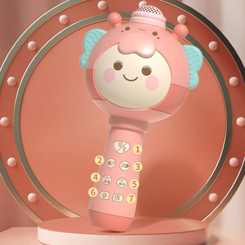 Mic tập hát cho bé kết nối bluetooth,có nhạc, sạc pin ,loa hay không bị rè