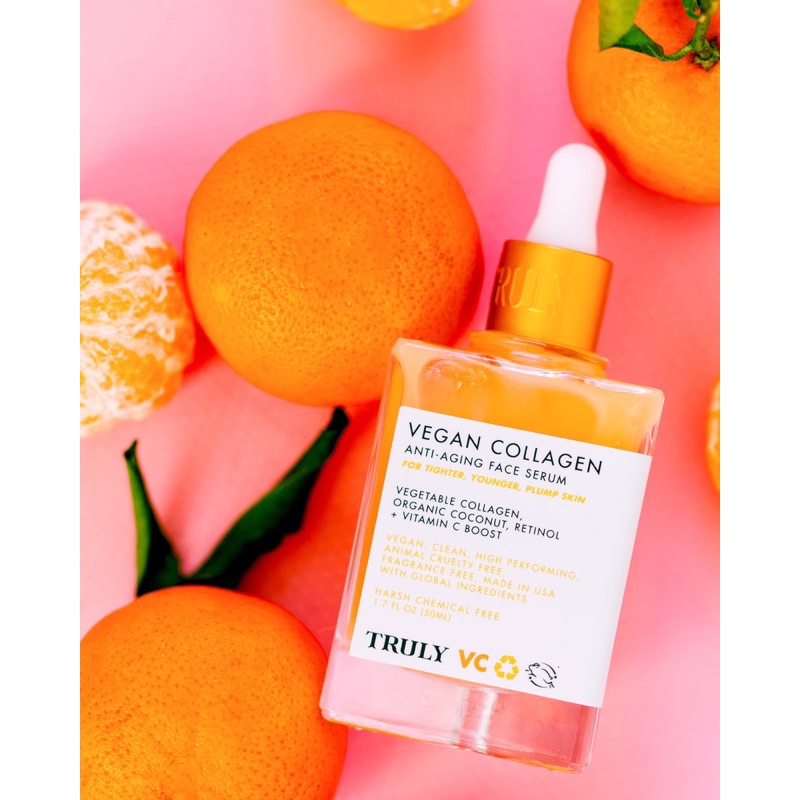 Tinh chất dưỡng da Truly Beauty Vegan Collagen Booster Anti-Aging Face Serum