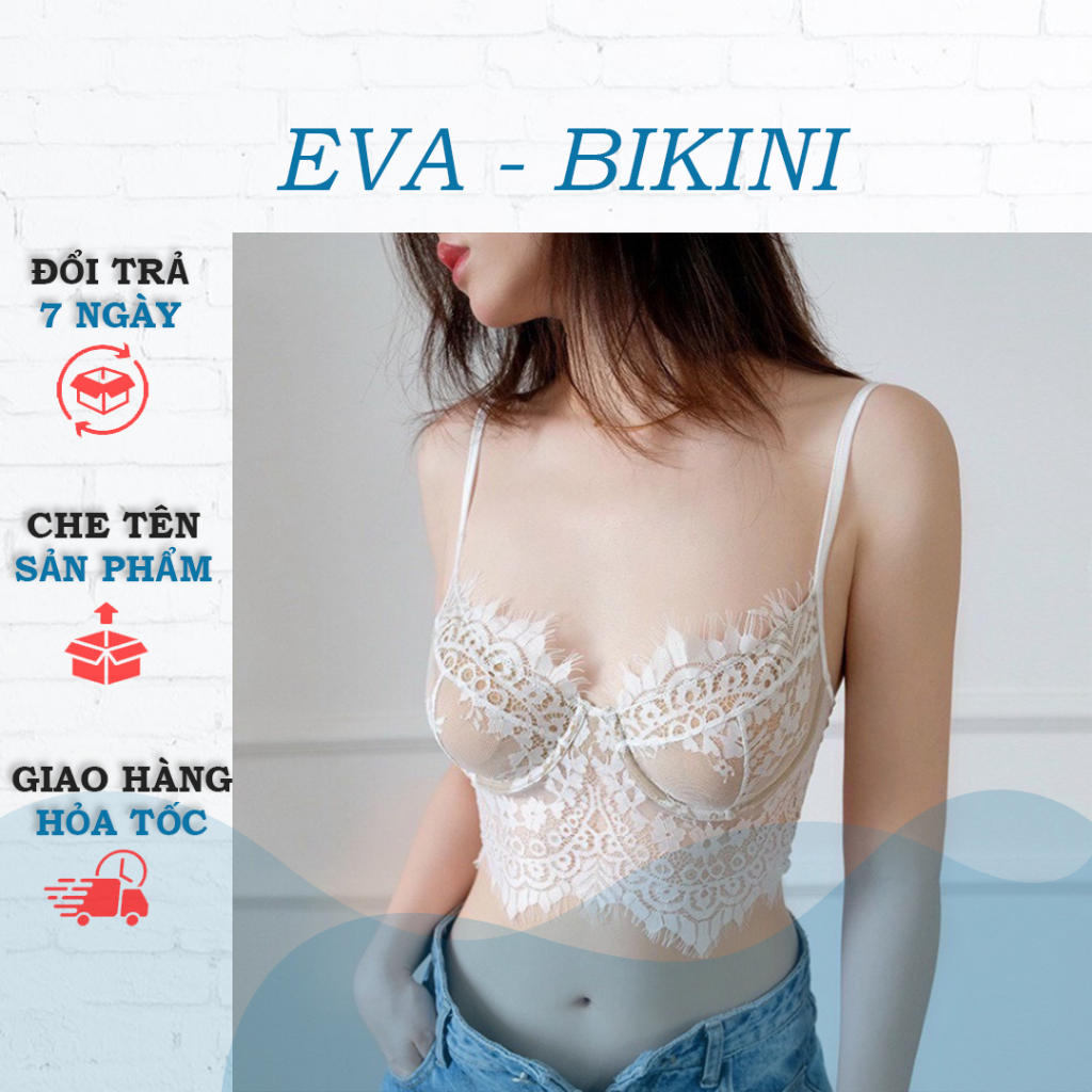 Áo Bra Corset Bralette Ren Mềm Có Gọng Mút Sexy Sang Chảnh 329