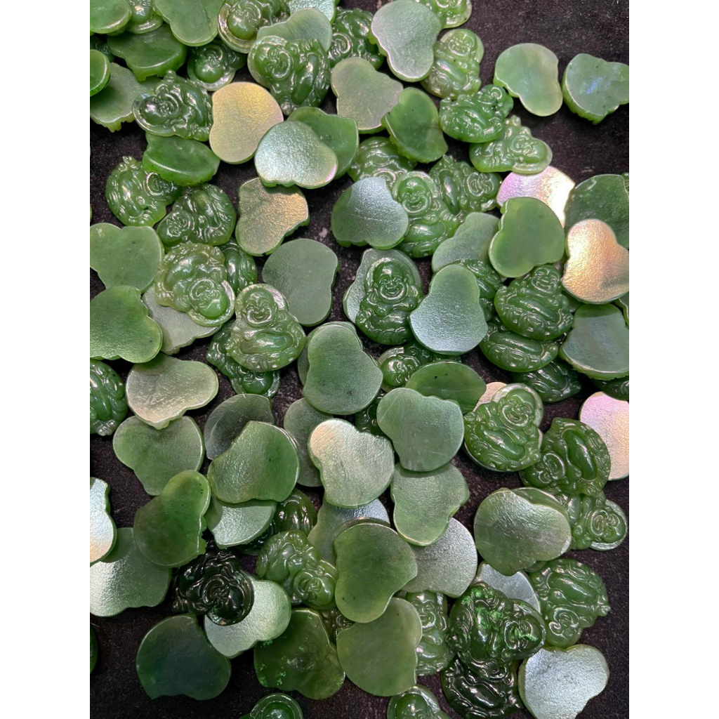 [TẶNG KÈM DÂY] Mặt dây chuyền Di Lặc Xanh Ngoc Bich Size Nhỏ Cho Bé Trai Hoặc Bé Gái..