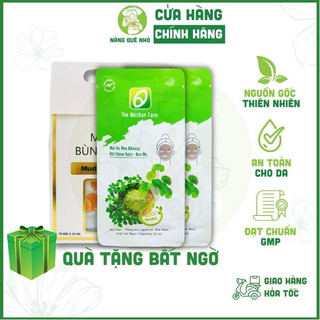 Mặt Nạ Bùn Khoáng Sữa Dê, Nghệ Đỏ The Moshav Farm Detox Da, Làm Sáng Da