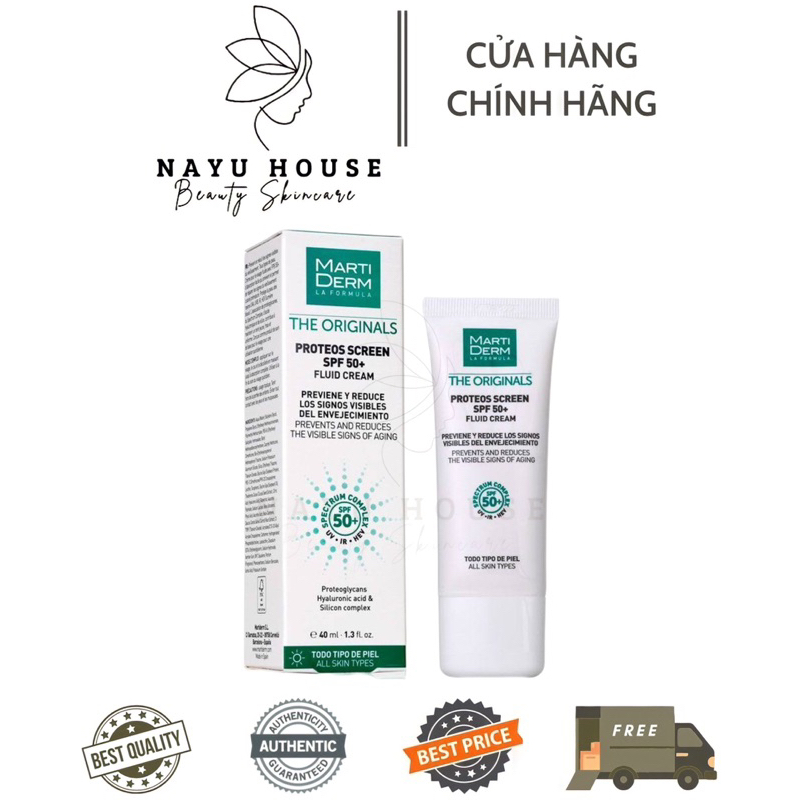 KEM CHỐNG NẮNG PHỔ RỘNG MARTIDERM SPF50+