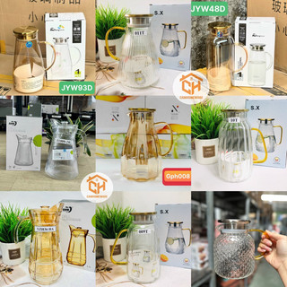 Bình Thuỷ Tinh Pha Lê Bohemia Sang Trọng Tinh Tế Cam Homeware
