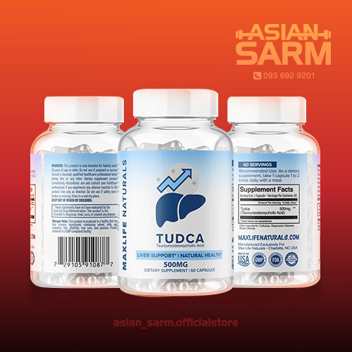 TUDCA GIẢI ĐỘC GAN - TUDCA MAXLIFE 500MG 1 VIÊN