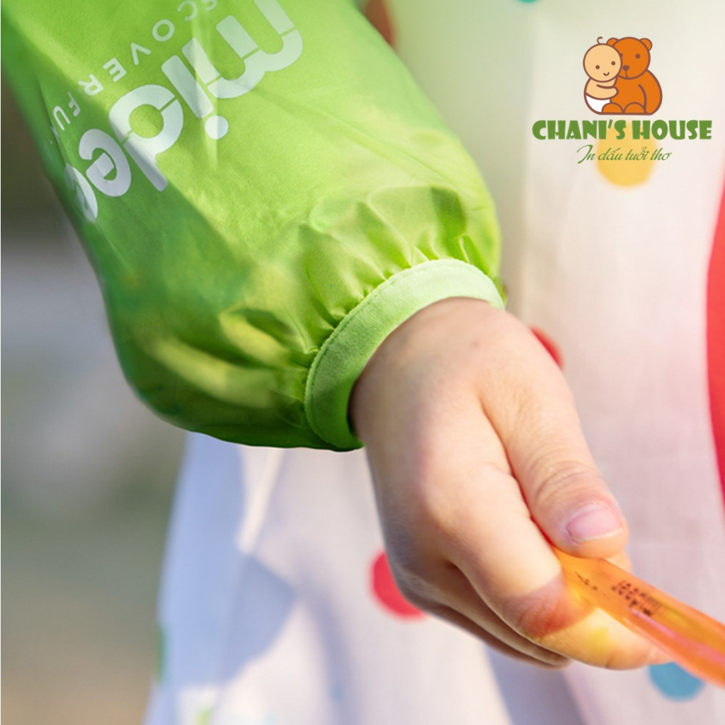 ÁO VẼ MIDEER VÀ JOAN MIRÓ CHỐNG THẤM NƯỚC CHO BÉ 3-6 TUỔI