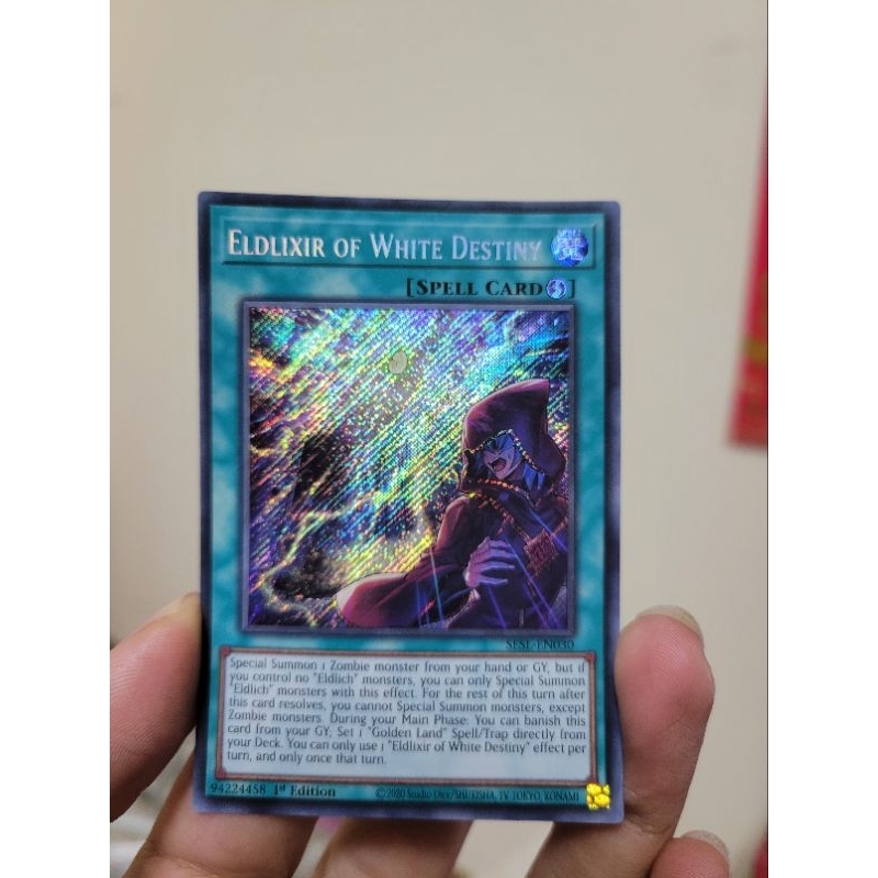 Thẻ bài Yugioh Eldlixir Of White Destiny