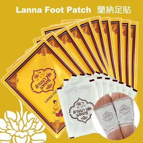 Miếng dán chân hút độc tố Lanna Foot Patch Thailand ✅✅