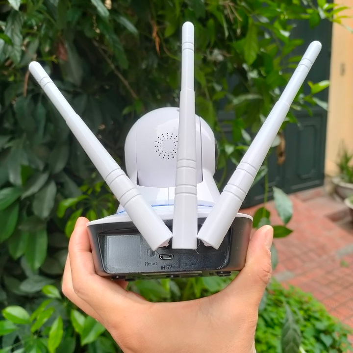 Camera yoosee 3 anten trong nhà xoay 360 độ wifi 2.0Mpx Fhd1080P siêu nét, đàm thoại 2 chiều