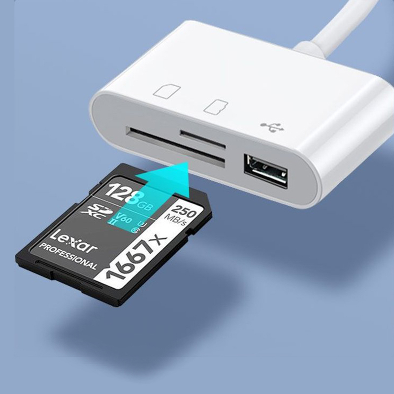 Đầu đọc thẻ OTG đa năng USB 3.0