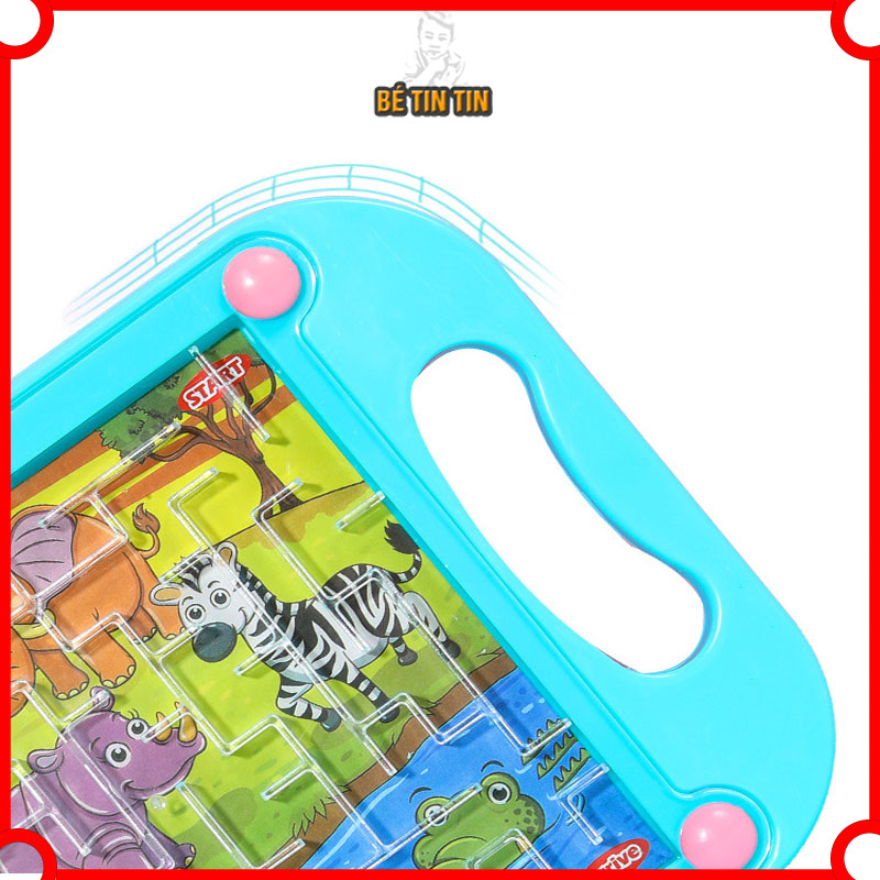Đồ chơi mê cung lăn bi mô phỏng máy tính bảng 7 x 10 cm giúp trẻ tránh xa điện thoại