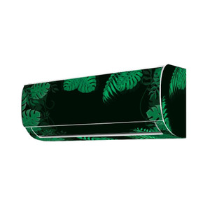 Decal dán máy lạnh LÁ XANH BÍ ẨN dán full 4 mặt - THUTHAODECOR
