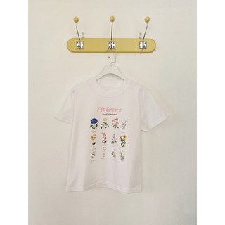 BUDDIES | Áo thun babytee trắng in hình no2