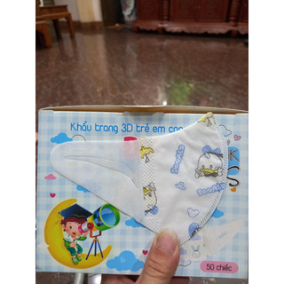 Khẩu trang 3D trẻ em và KF94 người lớn