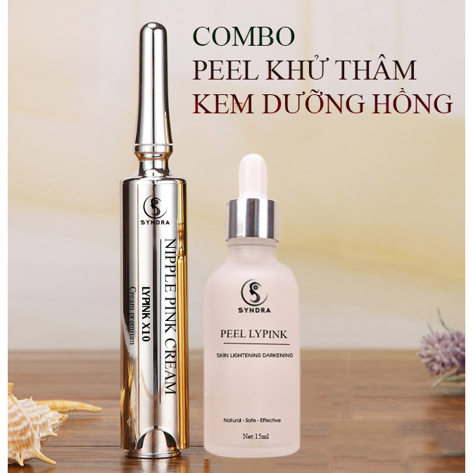 Bộ Kem Làm Hồng Nhũ Hoa Vùng Kín Kèm Peel Khử Thâm 2 trong 1