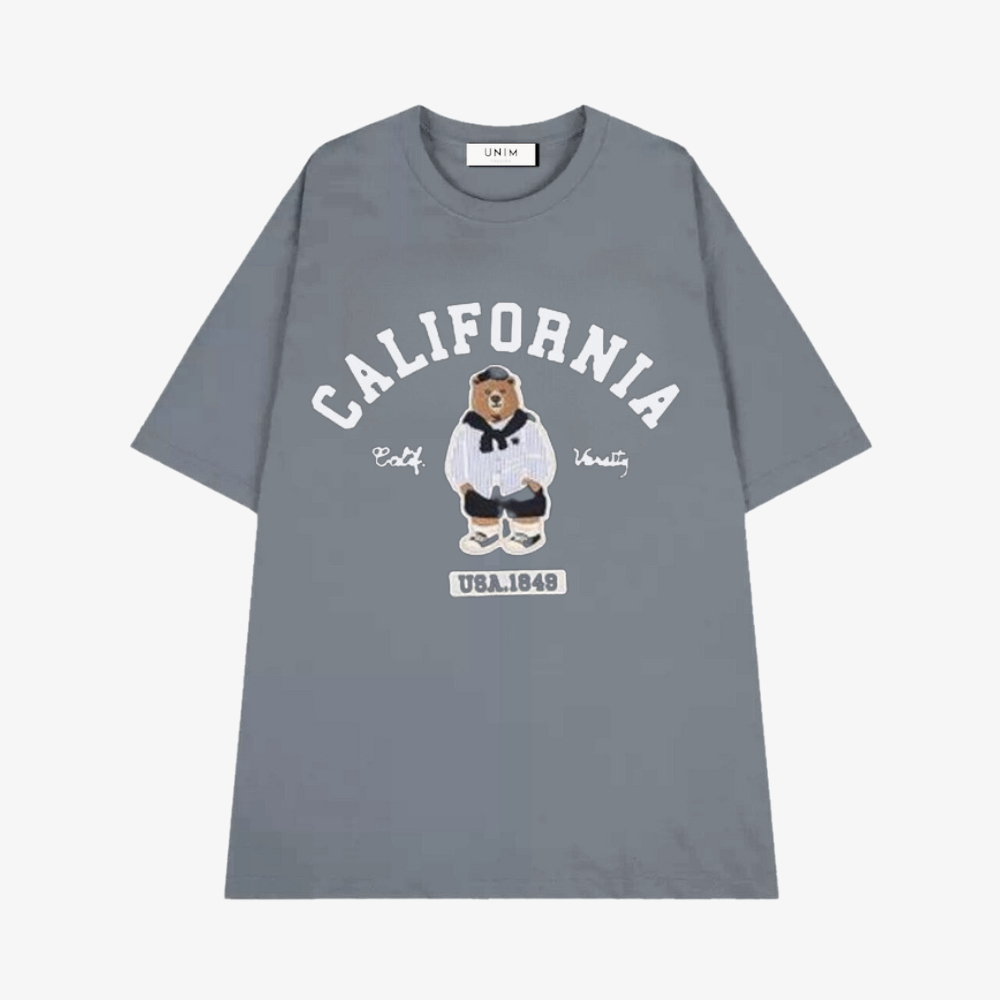 Áo Thun Gấu Whoau Cao Cấp Unim Store Cotton 100% Định Lượng Vải 250 GSM Phong Cách Unisex