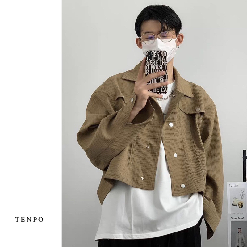 Áo Khoác Form Crop TENPO