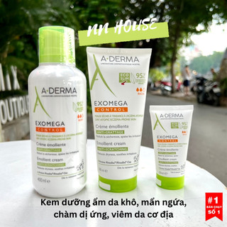 Kem dưỡng ẩm Aderma Exomega Control Cream làm dịu da, cấp ẩm da khô, chàm sữa, da cơ địa, skincare niacinamide glycerin