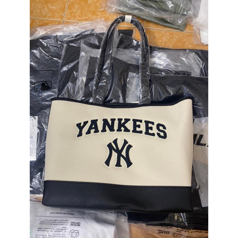 Túi tote MLB size lớn Newyork Yankees