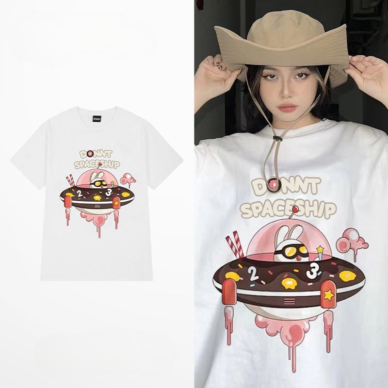 Áo thun Nelly Heybig cotton ngắn tay TS10477