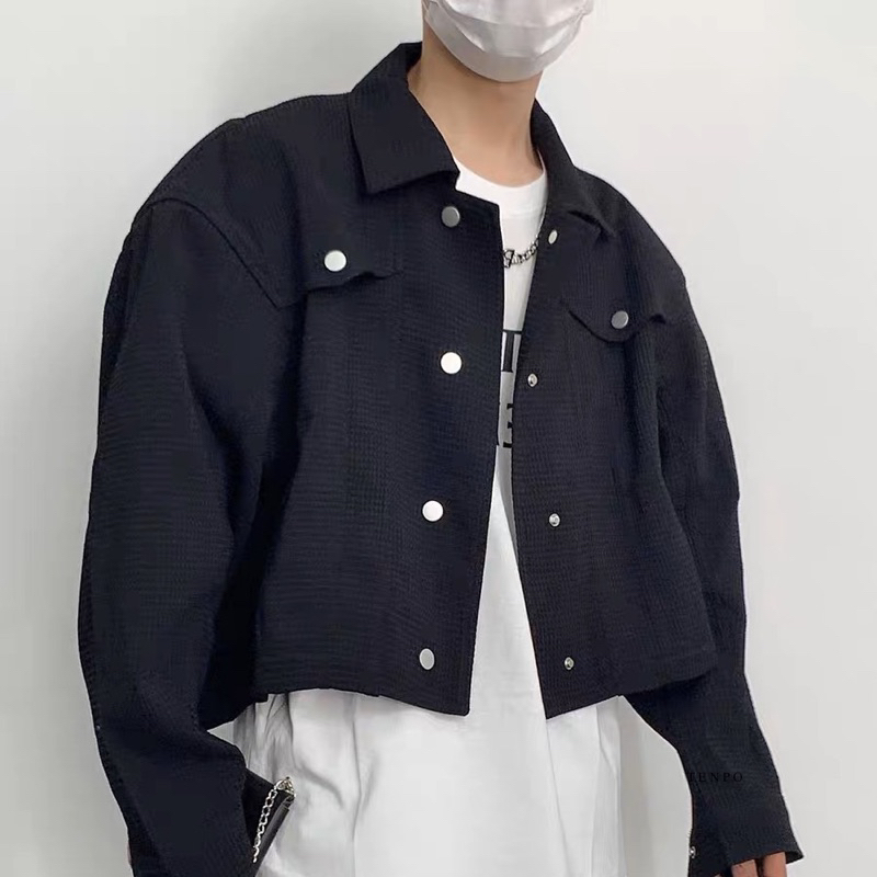 Áo Khoác Form Crop TENPO