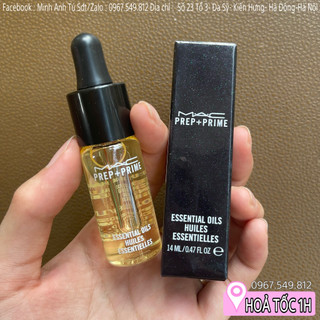 Tinh dầu pha nền mac oils prep + prime essential oils grapefruit & chamomile 14ml