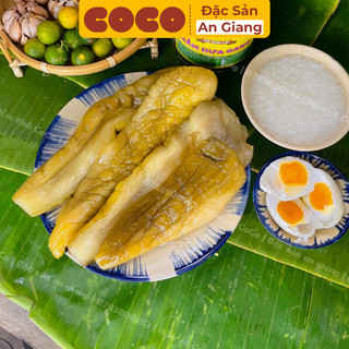 Mắm dưa gang siêu thơm ngon loại 1 hũ 500g, dưa gang muối đậm vị châu đốc, mắm cá cơ cơ